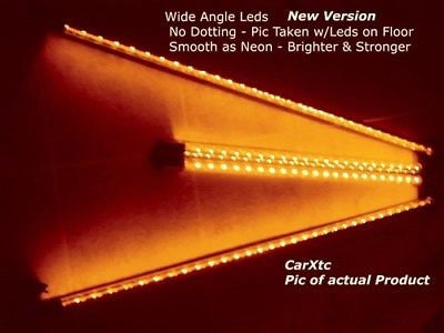 4pc Orange Wide-Angle LED Undercar-Underbody Kit 4pc Orange Wide-Angle LED Undercar-Underbody Kit